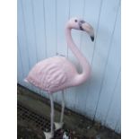 Plastic Flamingo 94 cm tall