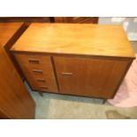 Retro Sewing Machine Cabinet 34 inches wide 31 tall