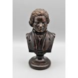 "BRONZE" BUST OF BEETHOVEN SIGNED ROSSETTI