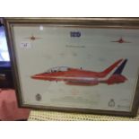 Red Arrows 2003 LTD Edition signed / flown no 206 of 500 & RAF Marham 2000