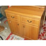 2 Door Side Cupboard 31 inches wide 32 tall 13 deep