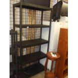 Plastic Shelving Unit 6 ft tall 35 inches wide 15 deep