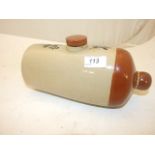 EARTHENWARE HOT WATER BOTTLE