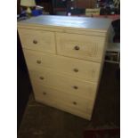 Alstons Oyster Bay 2 Short over 3 long Chest of Drawers 30 1/2 inches wide 41 1/2 tall ( top