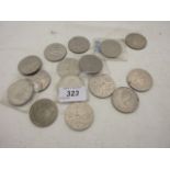 15 ASSORTED COMMEMORATIVE CROWN COINS