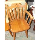 Pine Carver Chair