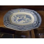 British Anchor 3 Graduated Meat Plates , 2 Lidded Tureens , 6 Plates , 6 Plates & 5 Dinner