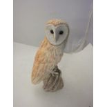 Resin Barn Owl 15 inches tall