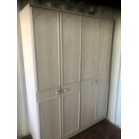 2 Large 2 door wardrobes 30 inches wide 82 tall