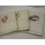 WAGTAILS BOOK ON FUSCHIAS VOL 1, 2 AND 3 EILEEN SAUNDERS ARCA