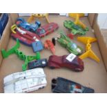 COLLECTION OF VINTAGE DIE CAST VEHICLES TO INCLUDE DINKY