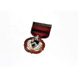 Silver Masonic medal - Steward Royal Masonic Benevolent Institute 38 hallmarked RS&Co London 14