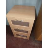 3 Drawer bathroom / bedside cabinet