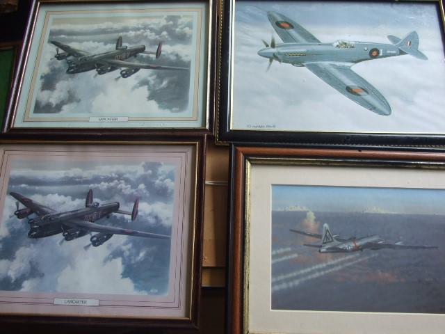 20 Framed Aircraft Pictures - Image 4 of 7