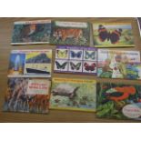 COLLECTION OF 9 BROOKE BOND CARD BOOKS (1 EMPTY)