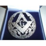 MASONIC BROOCH "PLAID"