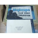 VINTAGE MAGISCOPE FILM STRIP PROJECTOR