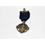 Silver masonic medal 1914-1918 Bro P J Hooren 2860 Birmingham 27 grams
