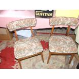 4 Retro Chairs for reupholstery