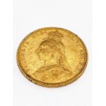 Victoria 1889 full sovereign. (P&P £15)