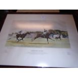 PICTURE OF THE CORONATION CUP 1987 80CM X 60CM