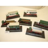 7 MOUNTED EDDIE STOBART VEHICLES