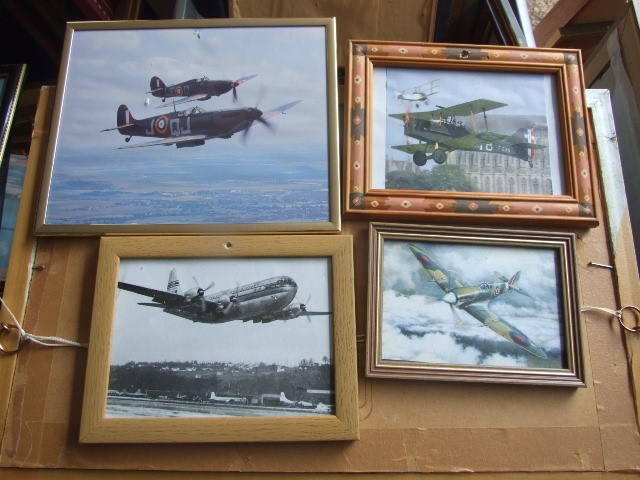 20 Framed Aircraft Pictures - Image 2 of 7