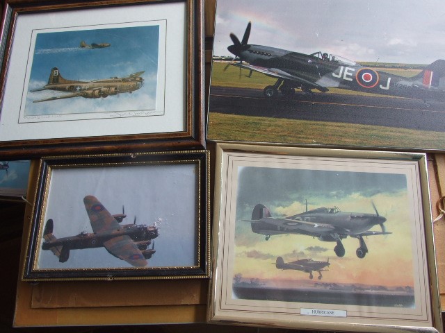 20 Framed Aircraft Pictures