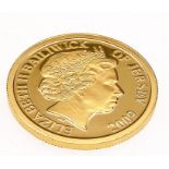 Elizabeth II Bailiwick of Jersey 2009 Gold Proof Sovereign, King Henry VIII encapsulated cased