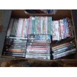 4 Boxes Assorted DVDs ( house clearance )