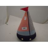 DOORSTOP LAURA ASHLEY SAILBOAT