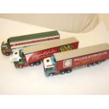 3 MODEL DELIVERY TRUCKS TO INCLUDE CORGI