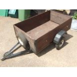 Car Trailer 5 ft x 3 ft with spare wheel & light board ( not in pictures )
