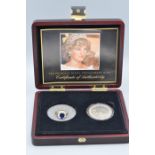 Windsor & Allen The Princess Diana Engagement Ring Presentation Set that includes a replica