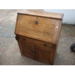 Antique Oak Bureau 36 1/2 x 29 1/2 inches