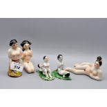 5 JAPANESE NUDE FIGURES