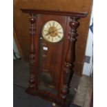 Vienna Wall Clock with key & pendulim 36 inches long