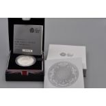 ROYAL MINT 2013 SILVER PROOF £5 COIN 'To celebrate the Christening of Prince George', with COA/