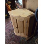 Pine Corner Cupboard