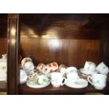COLLECTION OF ASSORTED CHINA TO INCLUDE COPELAND, ARCOPAL, ROYAL VALE ETC