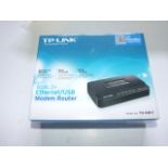 TP Link ADSL2+ Ethernet/USB Modem Router