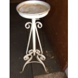 Wrought Iron Pot Stand 33 inches tall