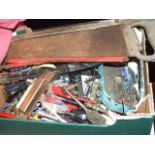 Box Assorted Tools etc