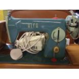 AGFA SEWING MACHINE TEAL COLOUR (HOUSE CLEARANCE)
