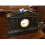 Slate Mantle Clock ( no key or pendulum )