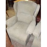 Electric recliner armchair