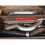 Box of Exhaust Pieces