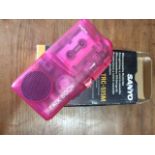 Sanyo Micro Cassette Recorder