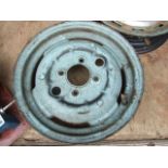 Austin A30 wheel rims ( 2 in lot )