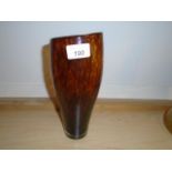 GLASS VASE 24CM TALL